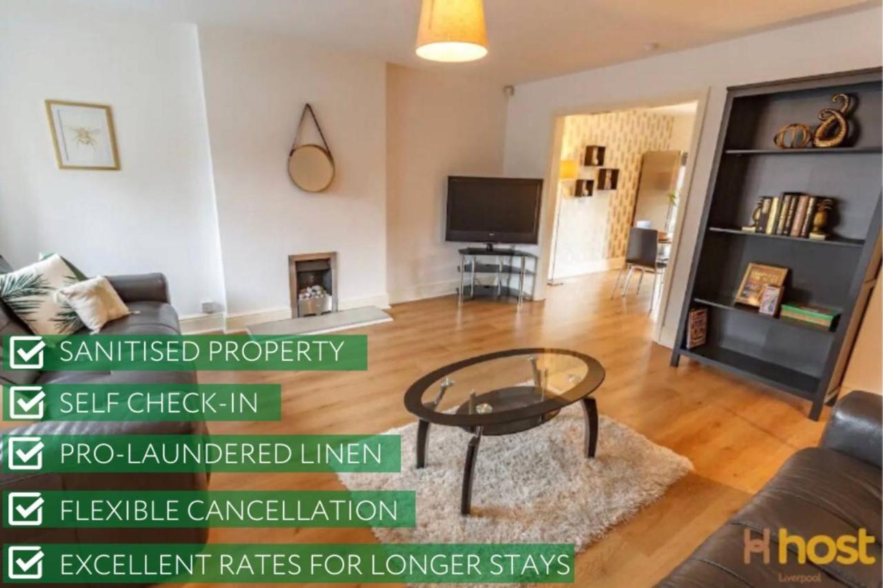 Host Liverpool - Rooms In A Spacious Coliving And Coworking Home With Garden, And Parking Close To Centre Eksteriør billede