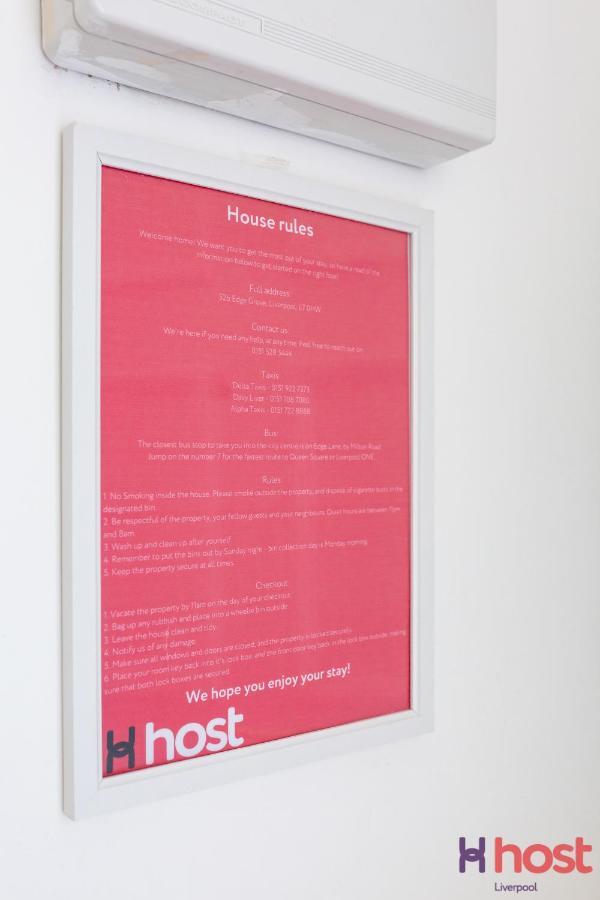Host Liverpool - Rooms In A Spacious Coliving And Coworking Home With Garden, And Parking Close To Centre Eksteriør billede